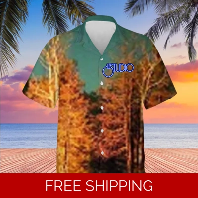 Hawaiian Shirt Unisex Le Studio The Trees
